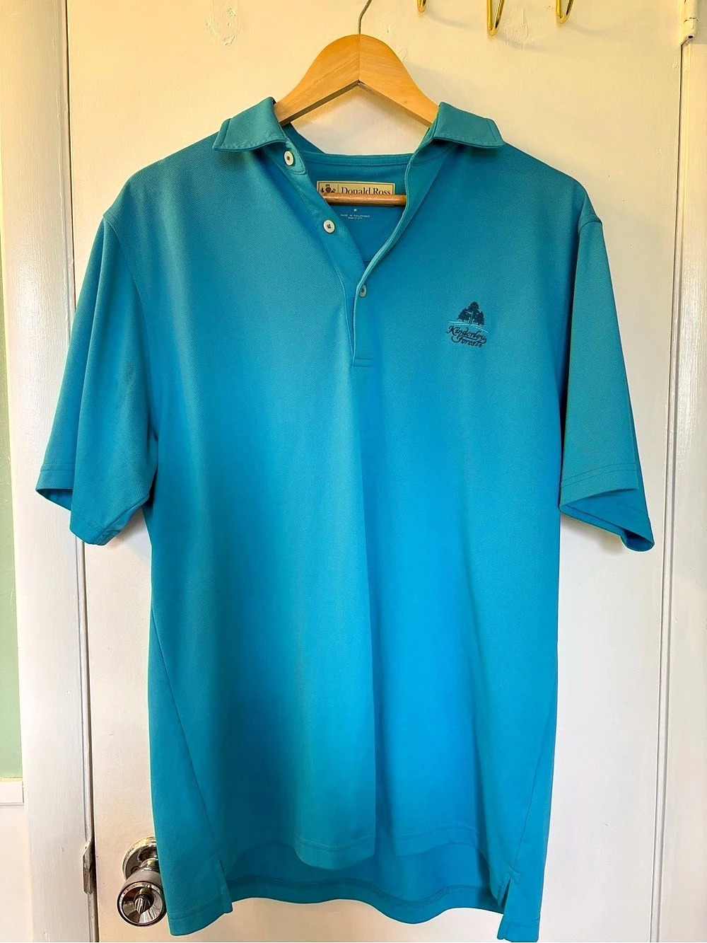 Donald Ross Men's Polo in Blue Size Medium Like New